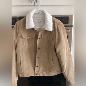 Tan corduroy jacket